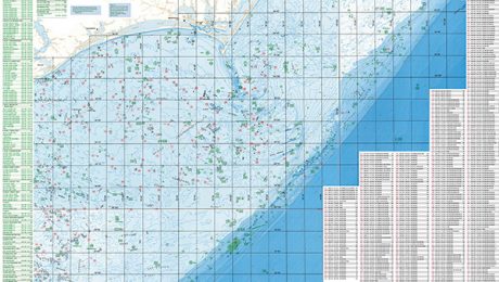 North Carolina Offshore Fishing Maps Archives - Maps Unique